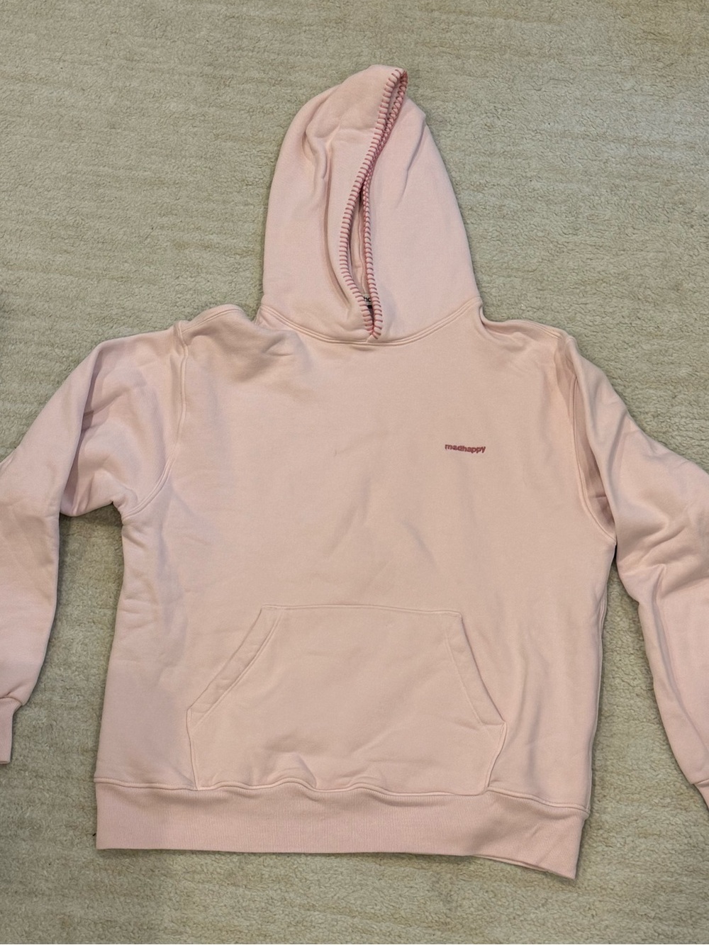 Madhappy Pink Pullover Hoodie